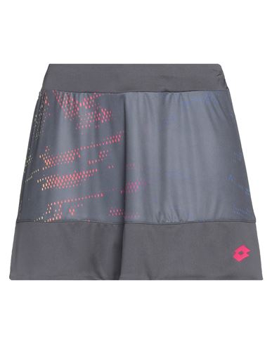 Shop Lotto Woman Mini Skirt Grey Size L Polyester