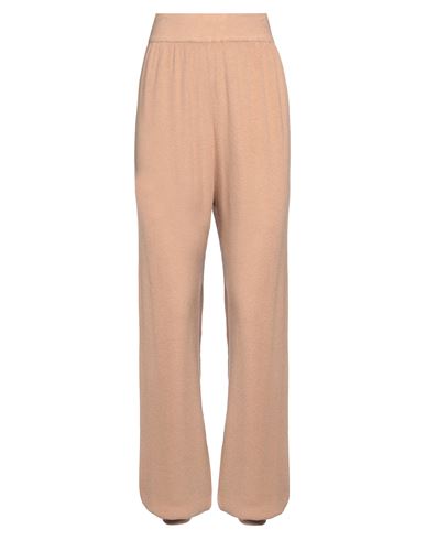 Le Streghe Woman Pants Camel Size Onesize Viscose, Polyester, Nylon In Pink