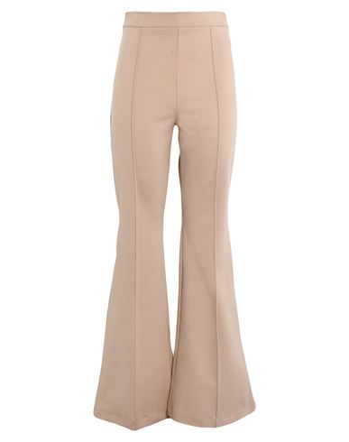Hinnominate Woman Pants Beige Size Xl Viscose, Polyamide, Elastane In Beige