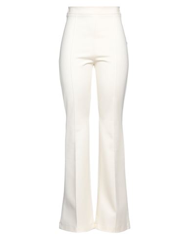 Hinnominate Woman Leggings Ivory Size M Viscose, Polyamide, Elastane In White