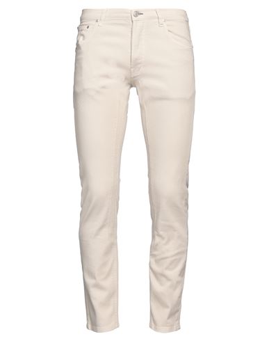 Grey Daniele Alessandrini Man Pants Beige Size 32 Cotton, Elastane In Beige