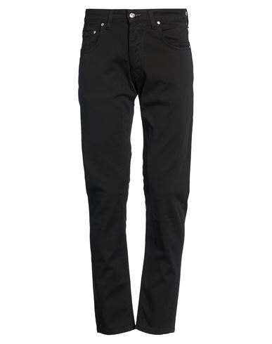 Grey Daniele Alessandrini Man Pants Black Size 30 Cotton, Elastane In Black