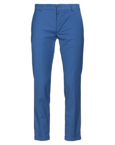 GREY DANIELE ALESSANDRINI GREY DANIELE ALESSANDRINI MAN PANTS AZURE SIZE 30 POLYESTER, VISCOSE, ELASTANE 