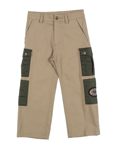 Dolce & Gabbana Toddler Boy Pants Beige Size 3 Cotton, Elastane In Beige