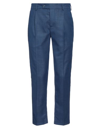 Grey Daniele Alessandrini Man Pants Blue Size 30 Polyester, Viscose, Elastane In Blue