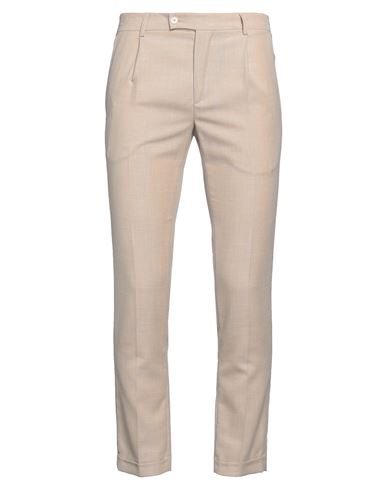 GREY DANIELE ALESSANDRINI GREY DANIELE ALESSANDRINI MAN PANTS BEIGE SIZE 30 POLYESTER, VISCOSE, ELASTANE 