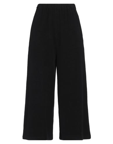 Neirami Woman Pants Black Size L Acrylic, Cotton, Elastane