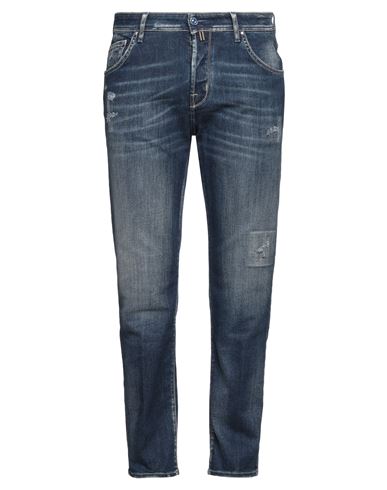 Shop Jacob Cohёn Man Jeans Blue Size 32 Cotton, Elastomultiester, Elastane