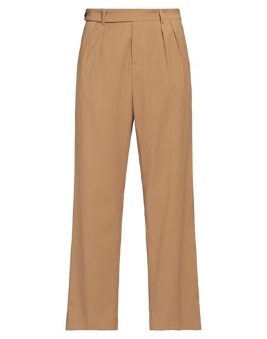 Daniele Alessandrini Homme Man Pants Camel Size 34 Polyester, Viscose, Elastane In Beige