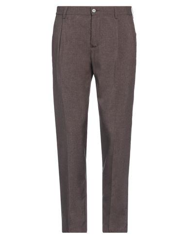 Daniele Alessandrini Homme Man Pants Dark Brown Size 30 Polyester In Brown