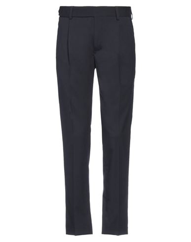 Grey Daniele Alessandrini Man Pants Midnight Blue Size 30 Polyester, Wool, Elastane In Black