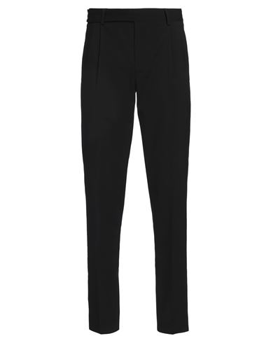 Grey Daniele Alessandrini Man Pants Black Size 28 Polyester, Wool, Elastane