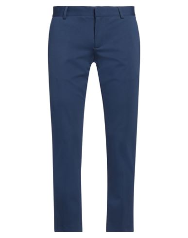 Grey Daniele Alessandrini Man Pants Navy Size 32 Cotton, Polyamide, Elastane In Navy