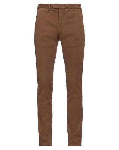 Martin Caldwell Man Pants Brown Size 32 Cotton, Elastane In Brown