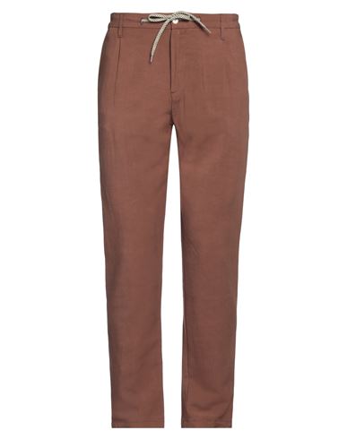 Daniele Alessandrini Homme Man Pants Brown Size 30 Polyester, Viscose, Elastane In Brown