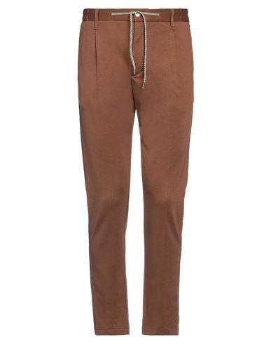 Daniele Alessandrini Homme Man Pants Brown Size 30 Polyester, Viscose, Elastane In Brown