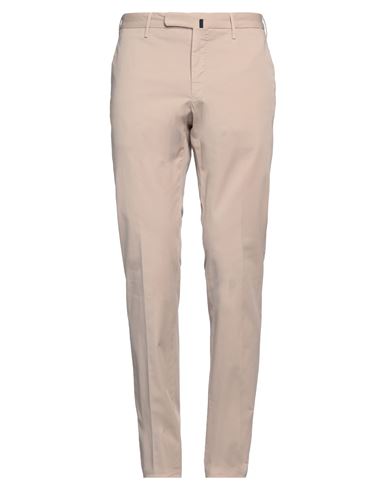 Incotex Man Pants Light Grey Size 38 Cotton, Elastane In Neutral