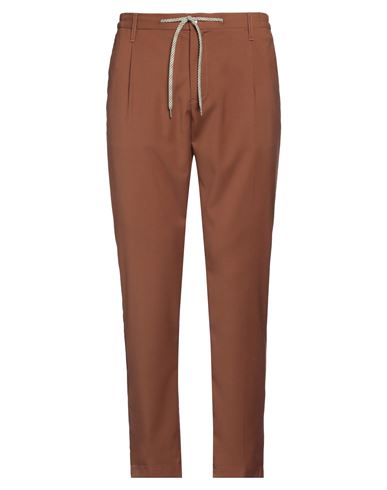 Daniele Alessandrini Homme Man Pants Brown Size 30 Polyester, Viscose, Elastane In Brown
