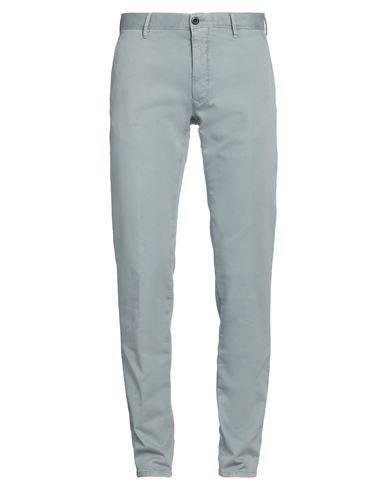 Incotex Man Pants Pastel Blue Size 32 Cotton, Elastane In Pastel Blue