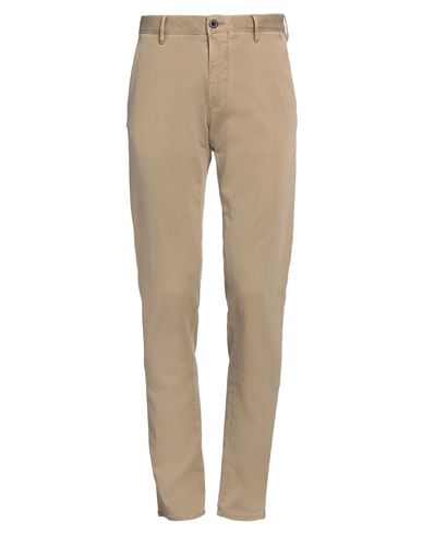 Incotex Man Pants Khaki Size 30 Cotton, Elastane In Beige