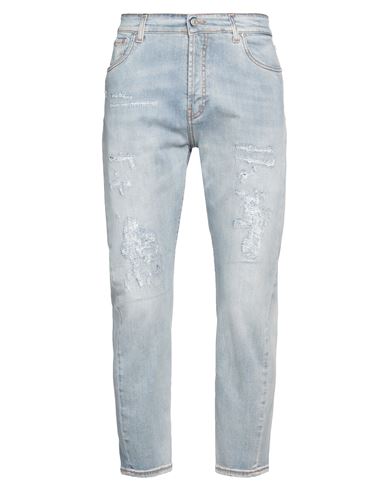 Shop Liu •jo Man Man Jeans Blue Size 34 Cotton, Elastane