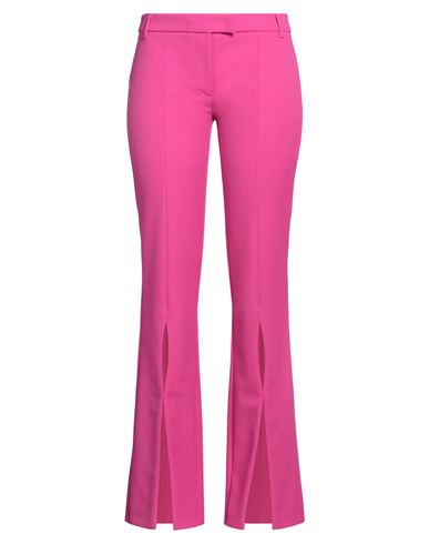 Shop Versace Jeans Couture Woman Pants Fuchsia Size 4 Polyester, Viscose, Elastane In Pink