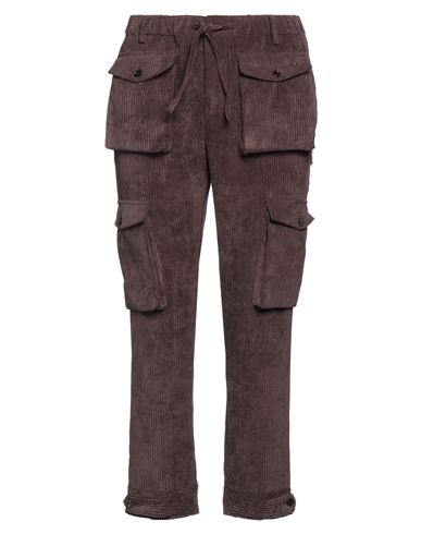 Grey Daniele Alessandrini Man Pants Dark Brown Size 36 Polyester, Polyamide, Elastane