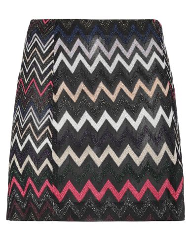 Shop Missoni Woman Mini Skirt Black Size 8 Viscose, Cupro