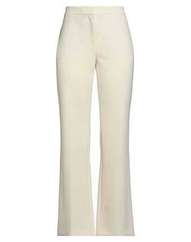 Moschino Couture Woman Pants Beige Size 14 Polyester, Polyurethane In White