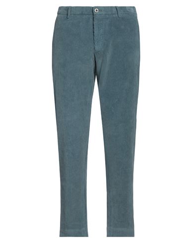 Shop Gta Il Pantalone Man Pants Slate Blue Size 38 Cotton, Elastane