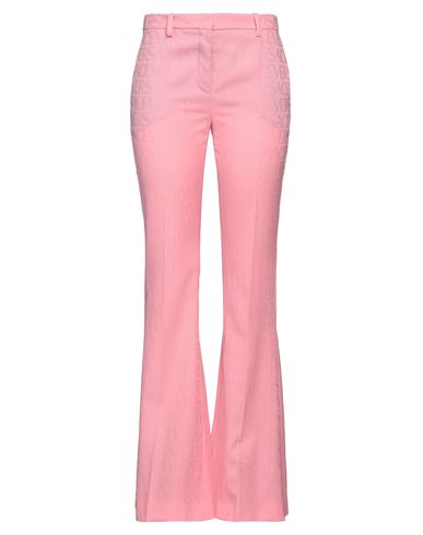 Shop Versace Woman Pants Pink Size 6 Virgin Wool