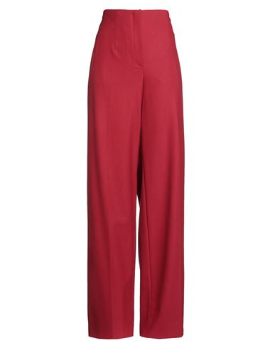 Alberta Ferretti Woman Pants Red Size 10 Virgin Wool, Elastane