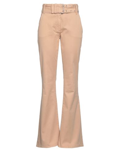 Shop Moschino Jeans Woman Jeans Sand Size 8 Cotton, Elastane In Beige