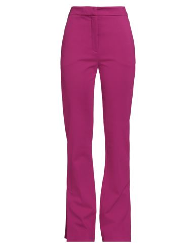 Jucca Woman Pants Magenta Size 6 Viscose, Polyamide, Elastane In Pink