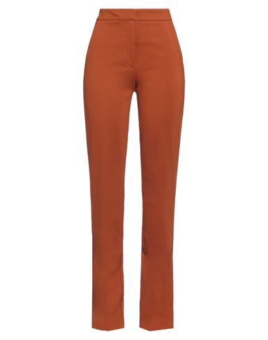 Jucca Woman Pants Rust Size 6 Viscose, Polyamide, Elastane In Orange