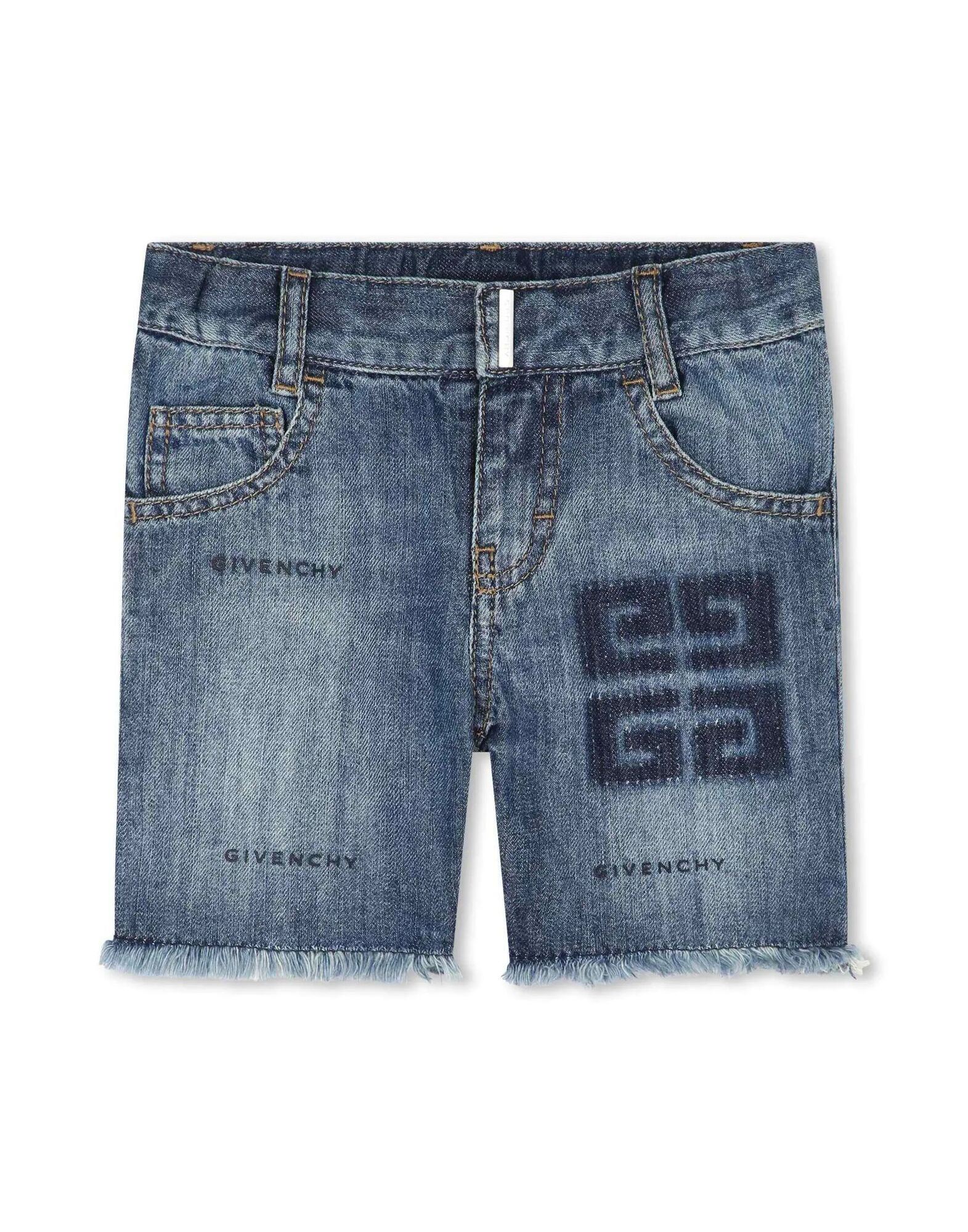 GIVENCHY BOTTOMWEAR Denim σορτς