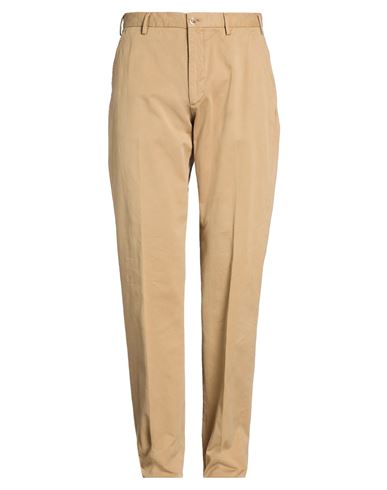 Incotex Man Pants Camel Size 34 Cotton, Elastane In Brown