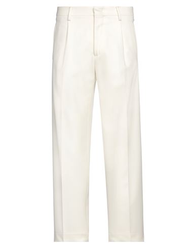 Incotex Man Pants Ivory Size 30 Virgin Wool