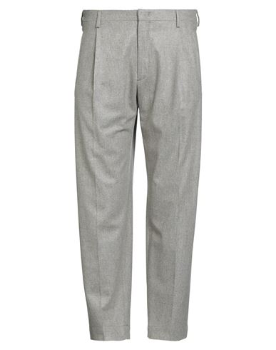 Incotex Man Pants Grey Size 38 Virgin Wool In Gray