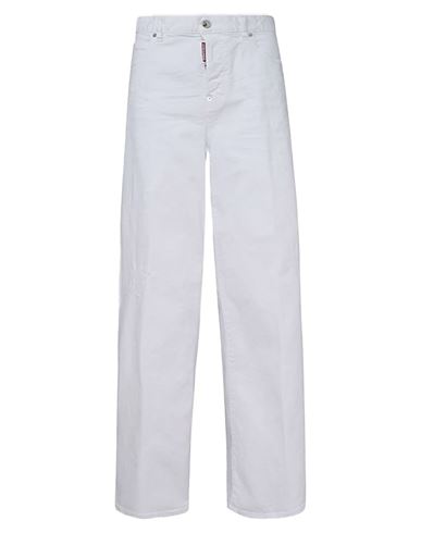 Shop Dsquared2 Jeans Woman Jeans White Size 8 Cotton