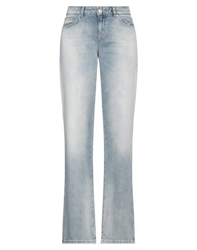Shop Chiara Ferragni Woman Jeans Blue Size 30 Cotton