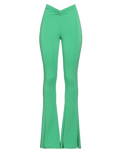 The Andamane Woman Pants Green Size 6 Viscose, Elastane
