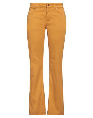 Department Five Department 5 Woman Pants Marigold Size 28 Cotton, Elastane In Yellow
