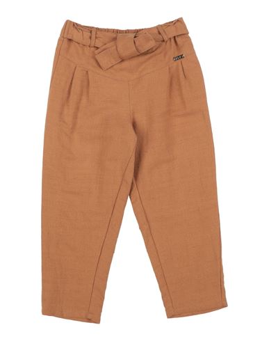 LIU •JO LIU •JO TODDLER GIRL PANTS CAMEL SIZE 6 COTTON, LINEN 