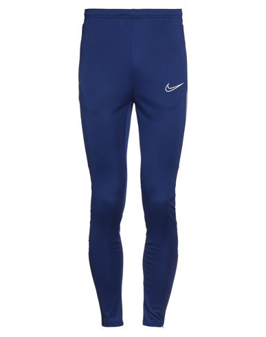 Nike Man Leggings Blue Size Xs Polyester