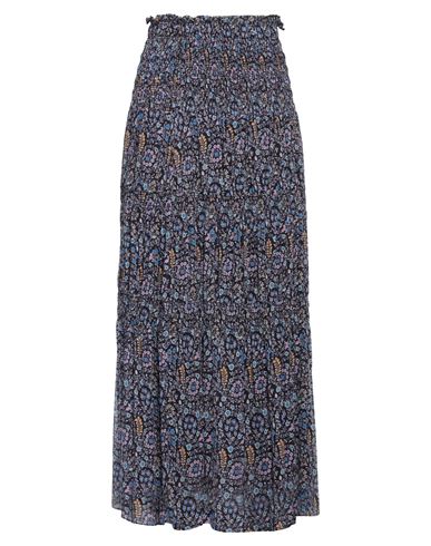 Shop Marant Etoile Marant Étoile Woman Maxi Skirt Navy Blue Size 4 Viscose