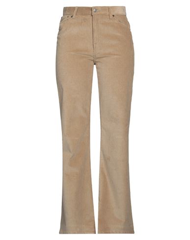 DONDUP DONDUP WOMAN PANTS BEIGE SIZE 26 COTTON, ELASTANE 