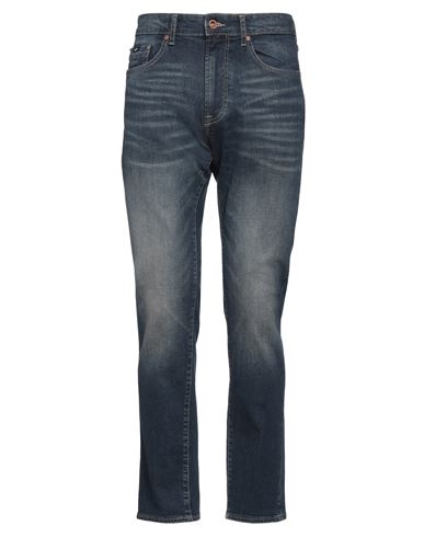 Shop Gas Man Jeans Blue Size 33w-32l Cotton, Elastane