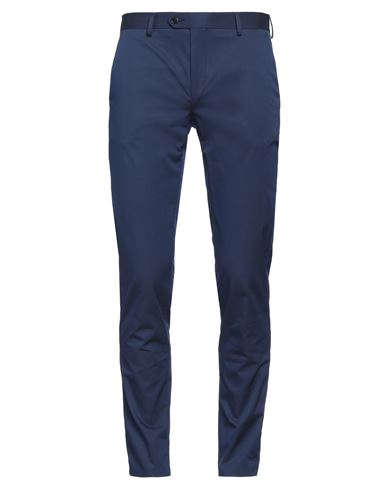 Shop Brian Dales Man Pants Navy Blue Size 30 Cotton, Polyamide, Elastane