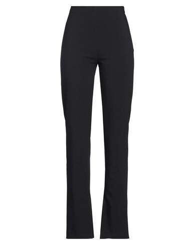 Alysi Woman Pants Black Size 4 Polyester, Viscose, Elastane